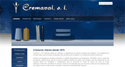 Desktop Screenshot of cremaval.com